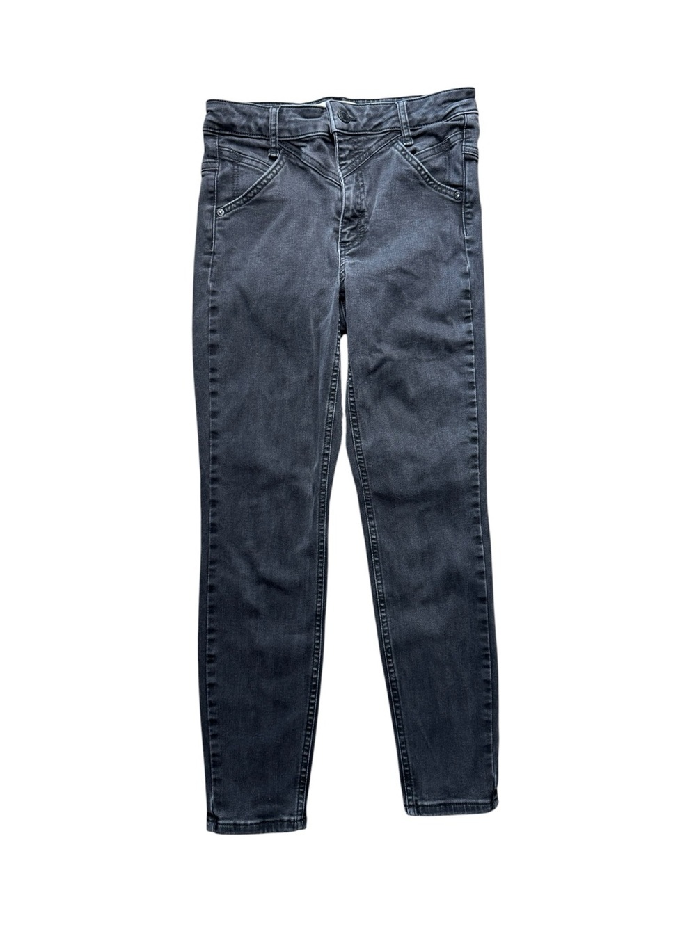 We The Free Skinny Jeans in Charcoal Black Wash Size 28